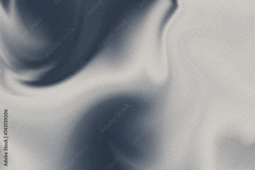 Fototapeta premium Glamour monochrome marble texture. Digital noise gradient. Nostalgia, vintage, retro style. Abstract grunge background. Wall, wallpaper, template, print. Black and white, grey, deep blue pastel colors