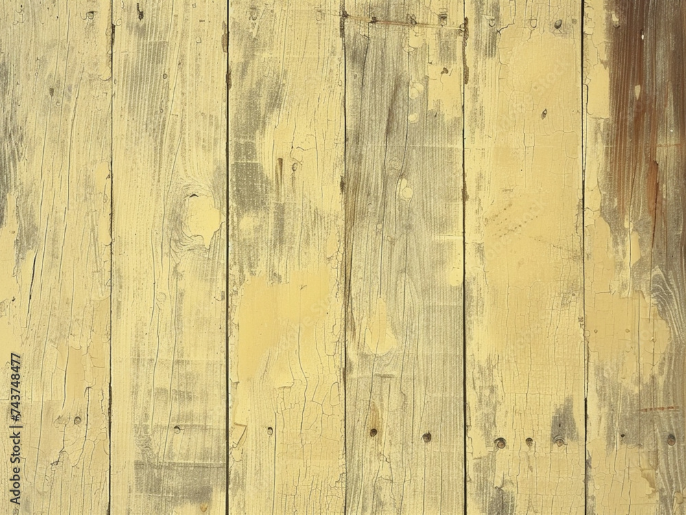 Obraz premium vertical yellow wood background
