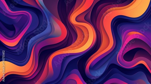 Abstract pattern of color, vector illustration