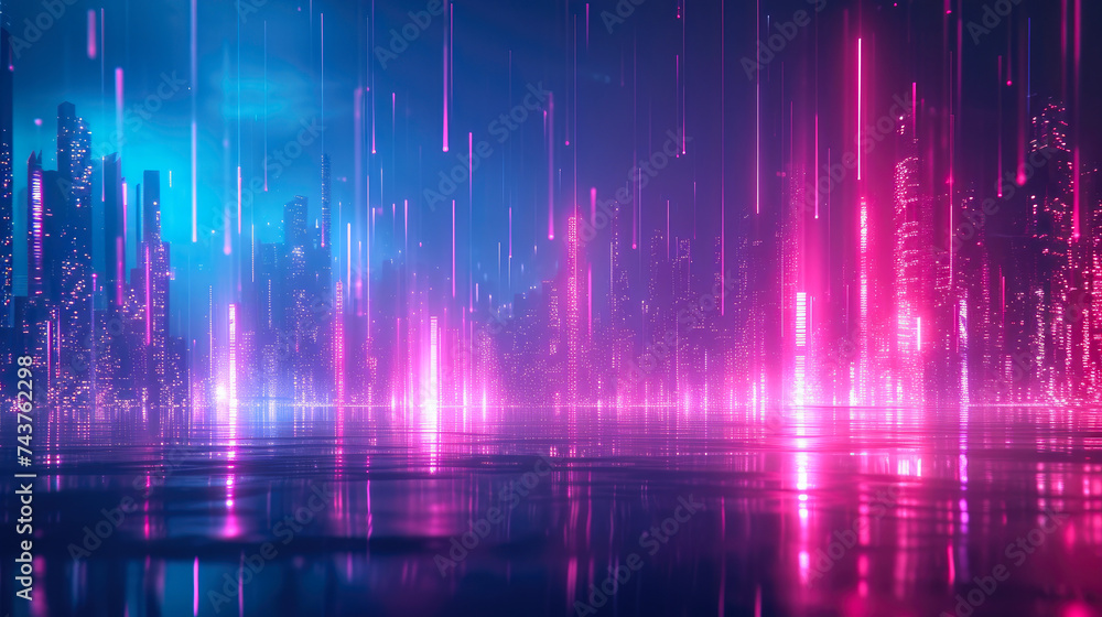 Neon Dreamscape: A Cyberpunk Symphony Neon Dreamscape: A Cyberpunk Symphony
