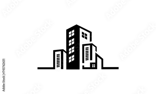 silhouette of building