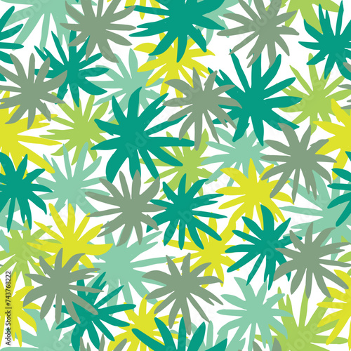  Collage contemporary seamless pattern.