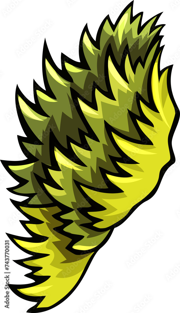 fir-tree cartoon funny illustration fir-tree cartoon funny illustration