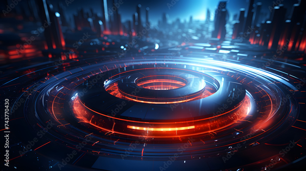 motion concept image with futuristic computer based background motion concept image with futuristic computer based background
