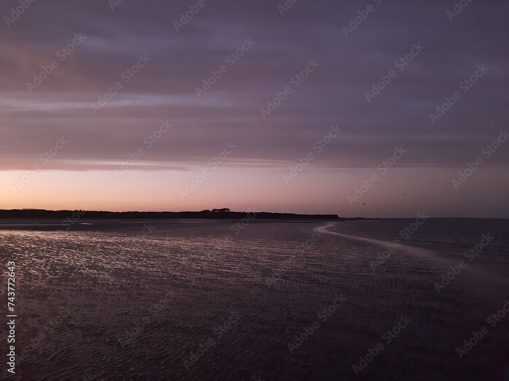 Fototapeta premium sunset over the sea