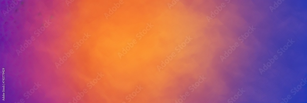 blue orange hues gradient create a captivating and dynamic sky, merging and shifting with an otherworldly grace