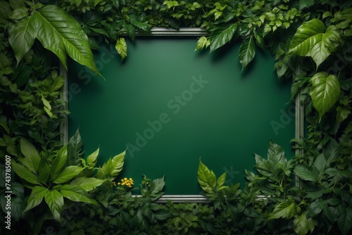 Wallpaper Mural Green Wall Backgrounds & Frames Torontodigital.ca