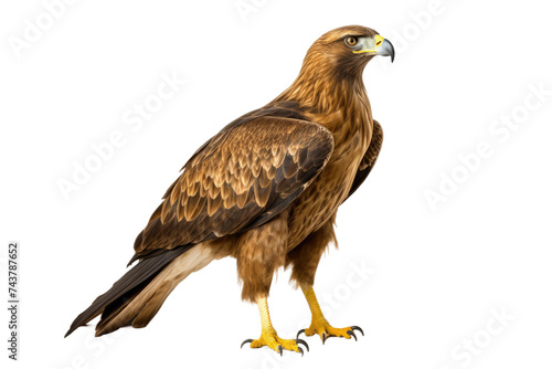 Regal Golden Eagle Displayed with Transparency © Hashi