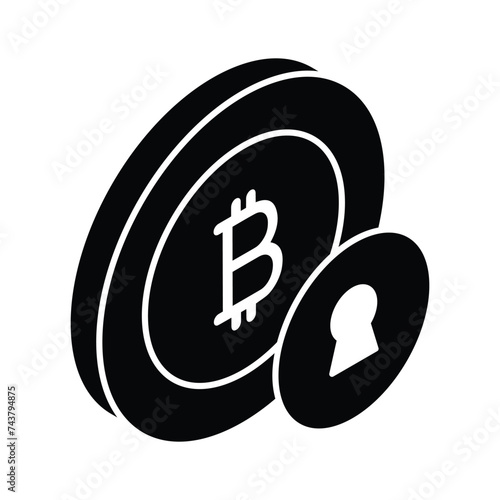 Get your hands on this amazing icon of bitcoin protection, cryptocurrency security