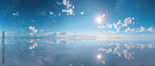 Salar de Uyuni, Bolivia: a vast expanse of salt, mirroring the heavens