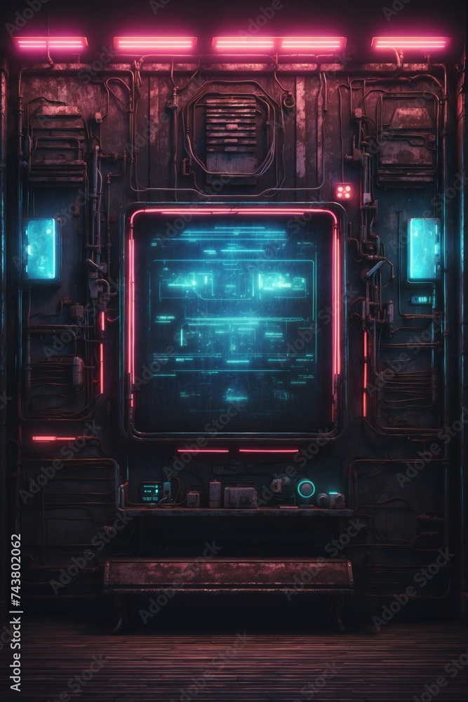 Cyberpunk Futuristic Backgrounds & Frames Cyberpunk Futuristic Backgrounds & Frames