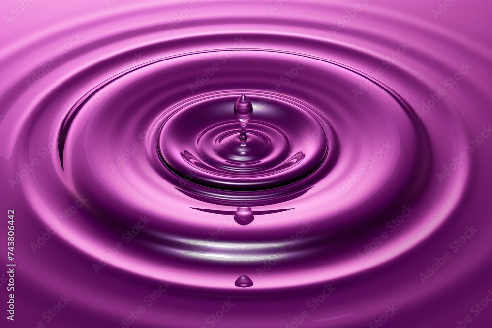 Abstract Purple Liquid Ripple Effect, Concentric Circles in Water, Calming Zen Background, Vibrant Color Wave Pattern Abstract Purple Liquid Ripple Effect, Concentric Circles in Water, Calming Zen Background, Vibrant Color Wave Pattern