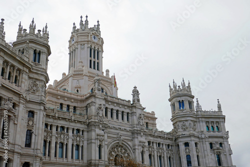 Palacio de Cibeles in Madrid photo