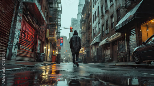 Urban Exploration: A series capturing the gritty beauty of city streets, showcasing urban landscapes and street scenes in different lighting and weather conditions