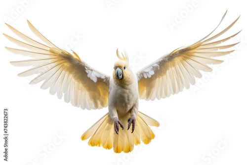 Majestic Philippine Cockatoo Isolated on Transparent Background