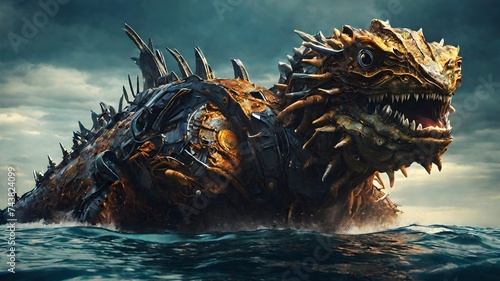 Sea Monsters Background Very Cool 