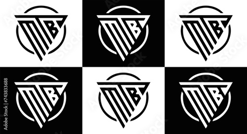 MTB logo. M T B design. White MTB letter. MTB, M T B letter logo design. Initial letter MTB linked circle uppercase monogram logo. M T B letter logo vector design. top logo, Most Recent, Featured,