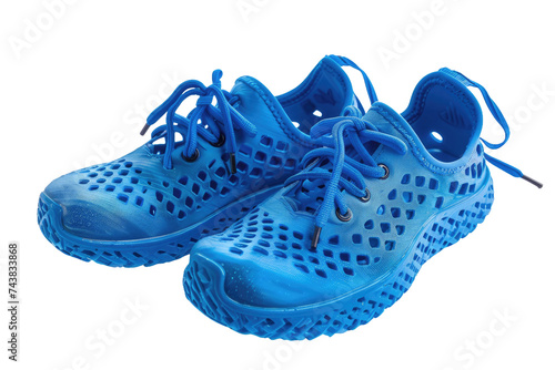 Water shoes isolated on transparent background