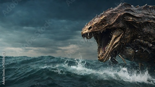 Sea Monsters Background Very Cool  © TONI