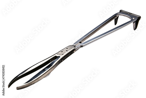 Practical Tongs Isolated on Transparent Background photo