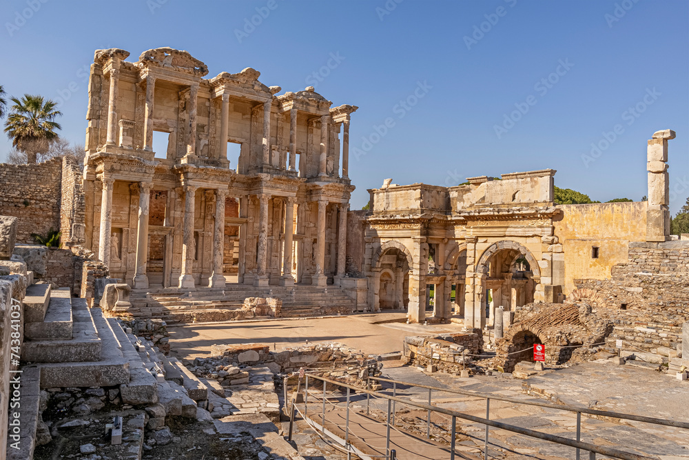 The Ancient City of Ephesus was an ancient Luwian city located on the west coast of Anatolia, three kilometers southwest of the Selçuk district of today's Izmir province. The city maintained its impor