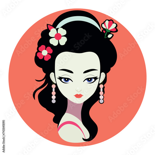 cute geisha