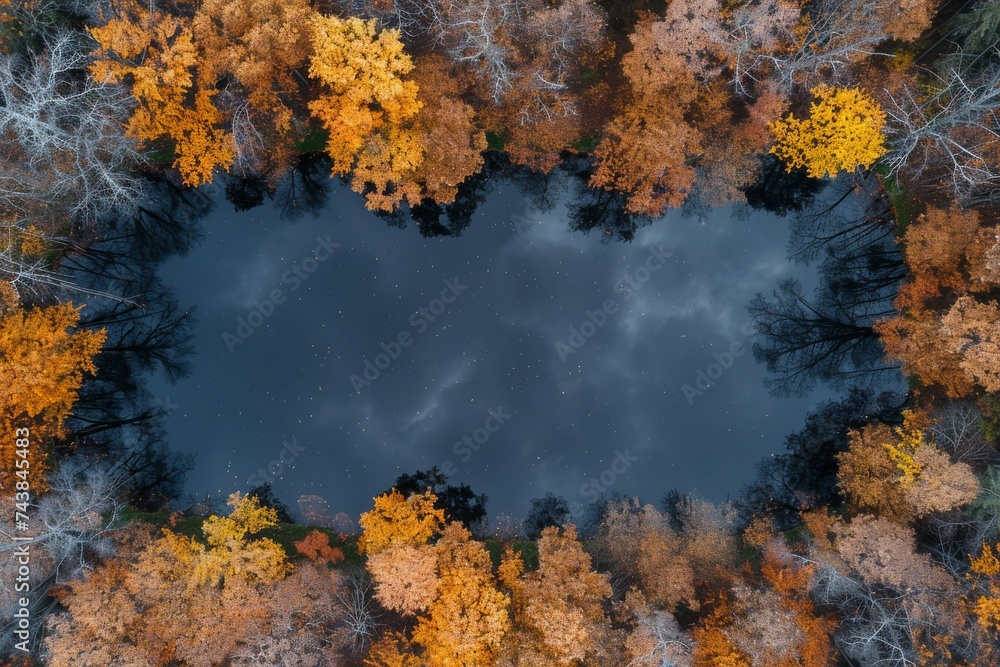 Aerial View of Dense Forest Aerial View of Dense Forest