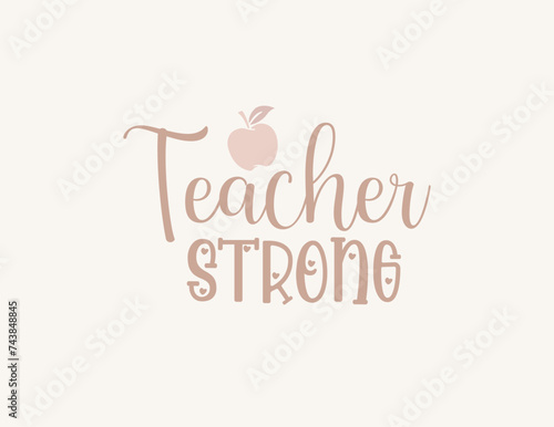 Teacher fuel Svg, Teacher SVG, Teacher SVG t-shirt design, Hand drawn lettering phrases, templet, Calligraphy graphic design, SVG Files for Cutting Cricut and Silhouette 