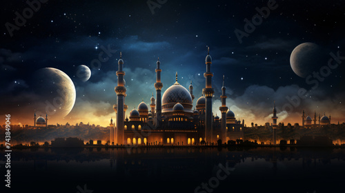 Background for Ramadhan Eid al-Fitr Events © Pixel