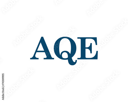 Free Download AQE logo design vector template - GFXLoad