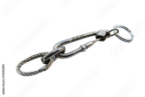 Wire pulling grip swivel isolated on transparent background