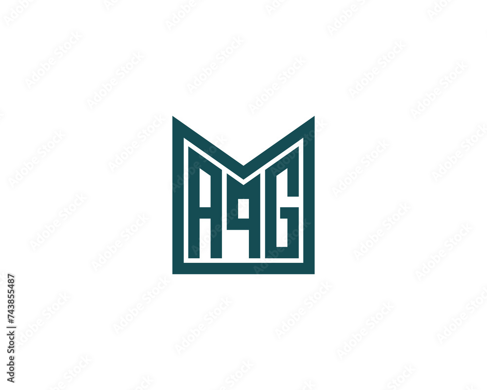 AQG Logo design vector template AQG Logo design vector template