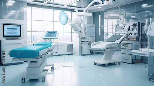 room in hospital hospital  room  interior  equipment  office  clinic  chair  dentist  medical  health  doctor  dental  medicine  healthcare  clean  surgery  bed  care