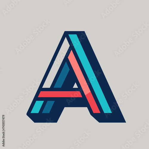 letter a logo