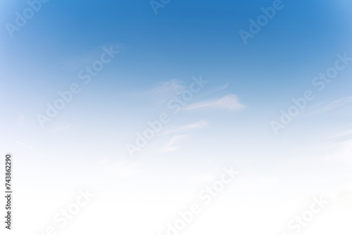 blue sky with white cloud, easy on the eyes, relaxed at Patong Beach, Phuket, Thailand background. © Stock.Foto.Touch