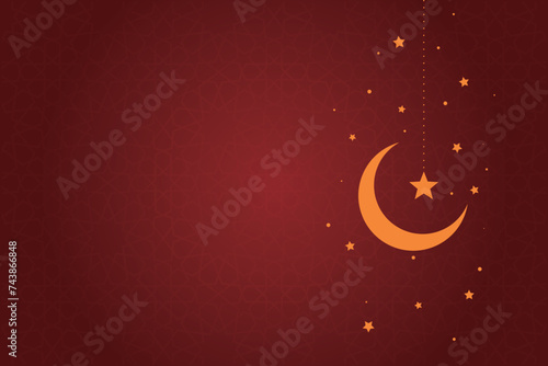 Ramadan, Eid al-Fitr, Islamic new year mosque background greeting card