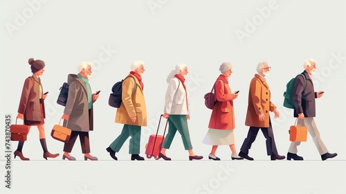Ageless Vitality: Seniors Embracing Life's Full Spectrum