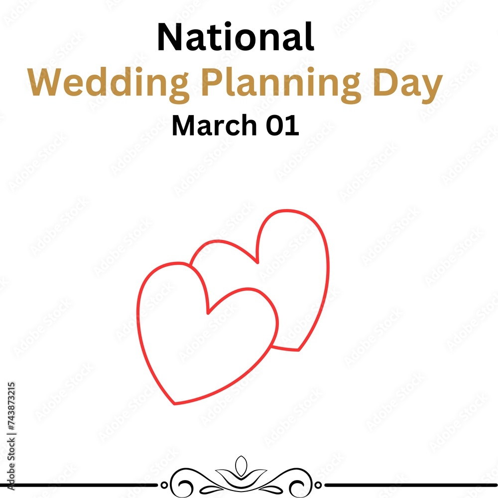 National Wedding Planning Day .11 march