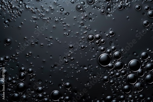 Many bubbles in dark oil