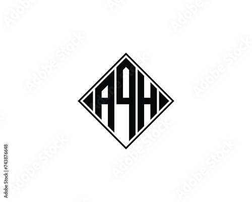 Free Download AQH logo design vector template - GFXLoad