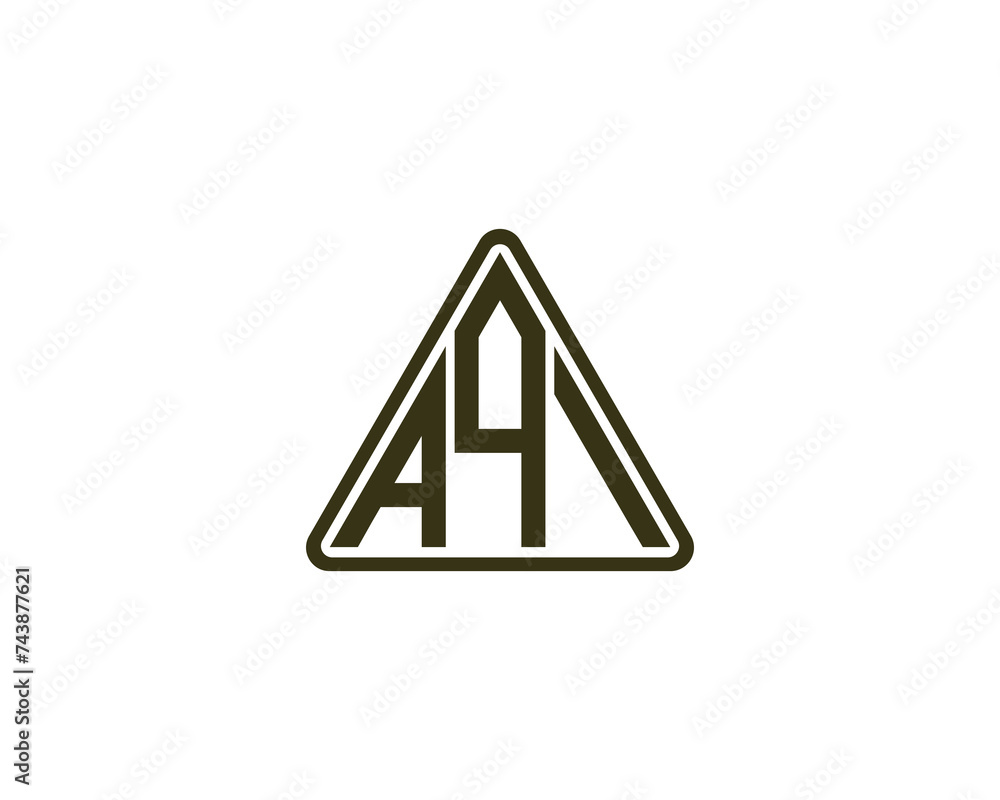 AQI logo design vector template AQI logo design vector template