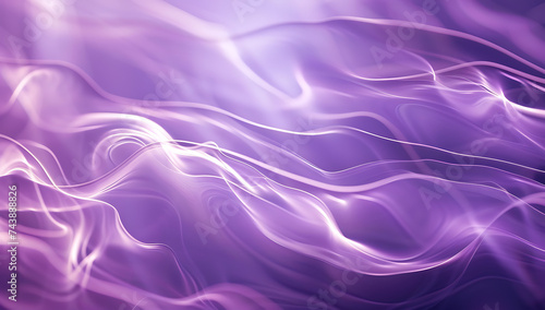 an abstract purple wave pattern in the style of lumin photo