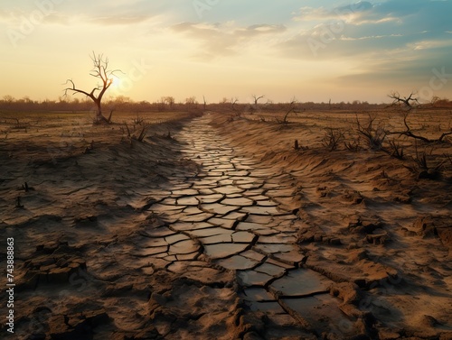 Arid landscapes: devastating effects of droughts and wildfires on vulnerable territories