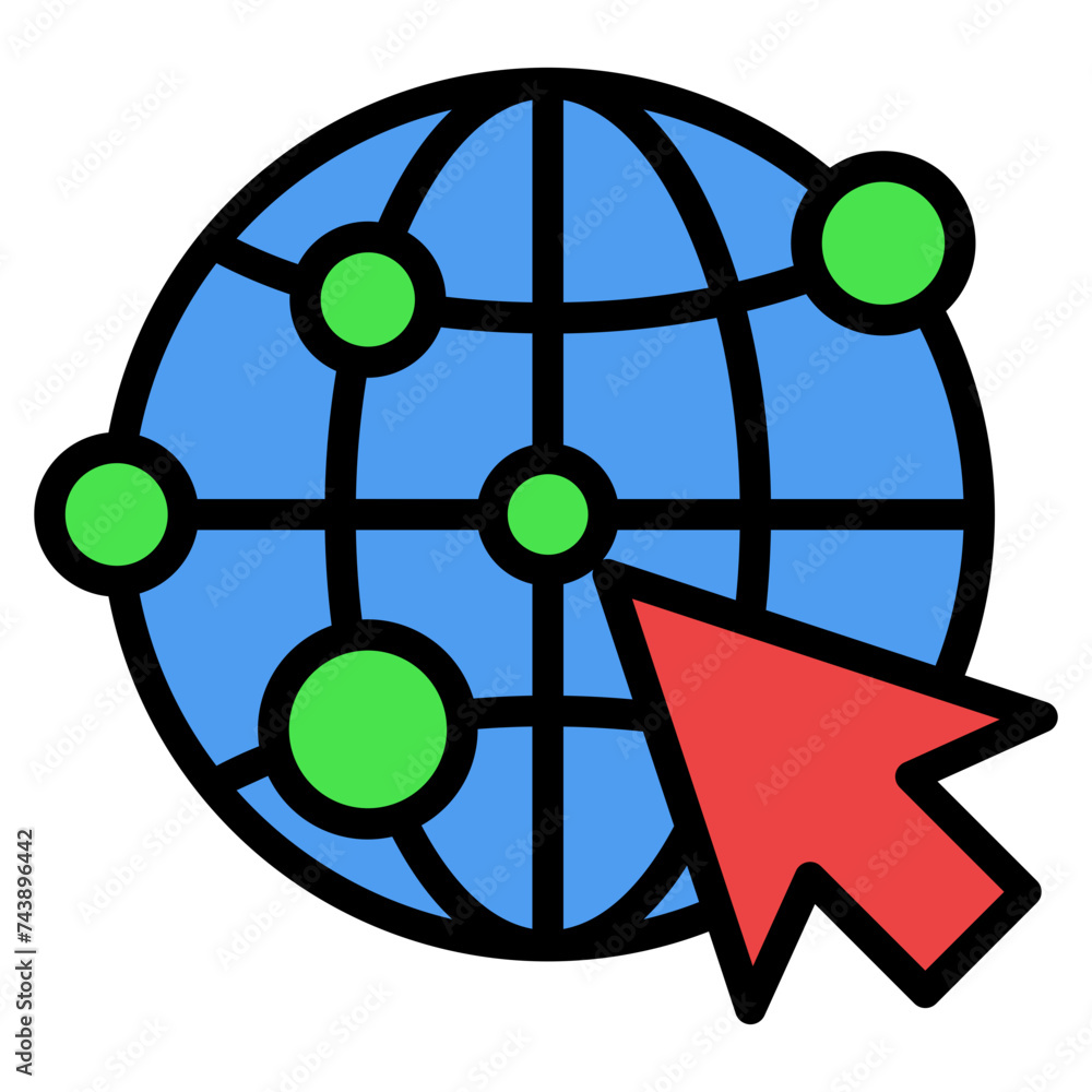 Network Icon Element For Design Network Icon Element For Design