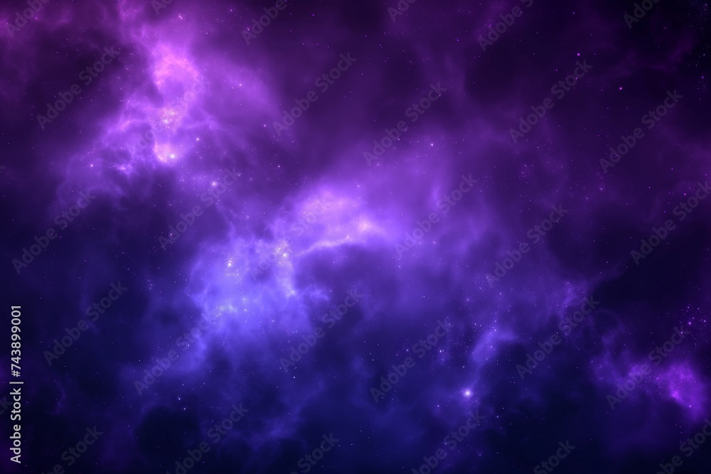 Vibrant Purple Nebula Cosmic Background with Stars and Ethereal Energy Space and Astronomy Concept Vibrant Purple Nebula Cosmic Background with Stars and Ethereal Energy Space and Astronomy Concept