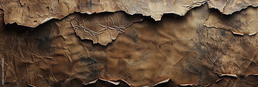A realistic distressed edge paper texture overlay for an album cover ...
