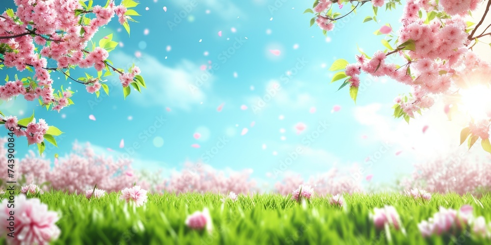 spring background . spring background .