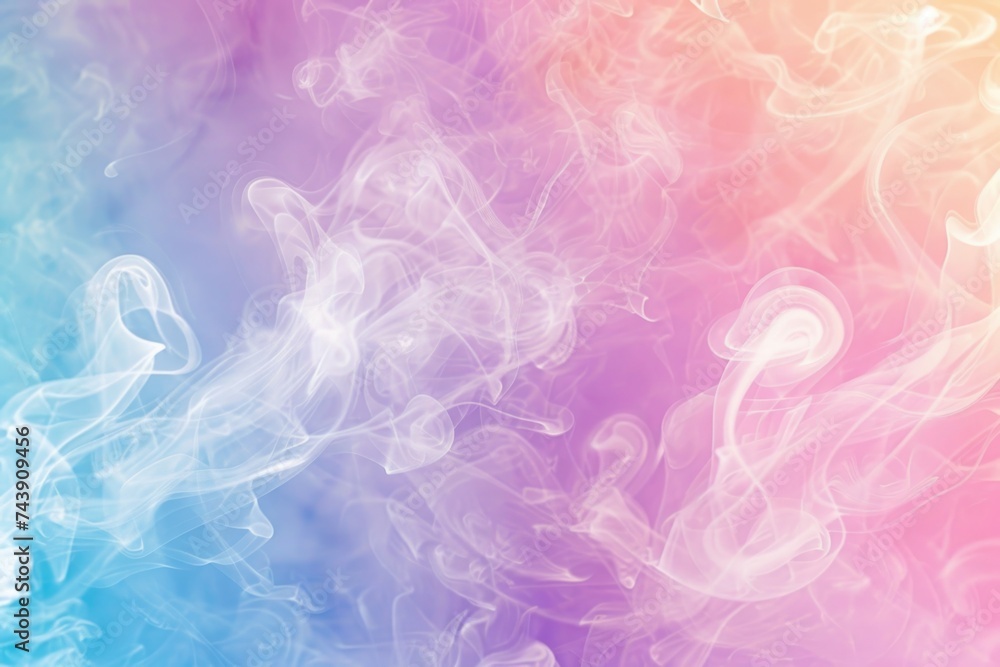 Obraz premium Colorful smoke background abstract background for presentations