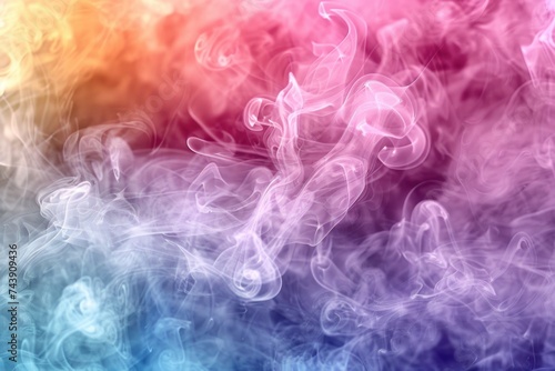 Colorful smoke background abstract background for presentations