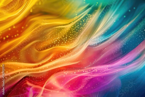 Vivid blurred abstract wallpaper background